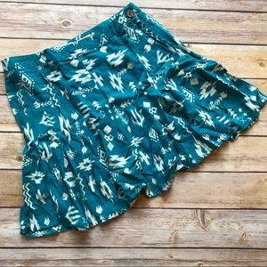 Aztec Print Skirt Size 25